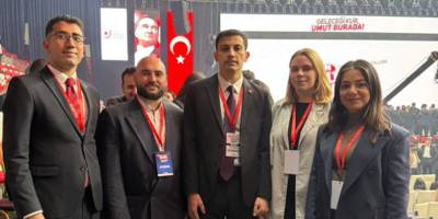 CTP Gençlik Örgütü, CHP Gençlik Kolları 17. Olağan Kurultayına katıldı