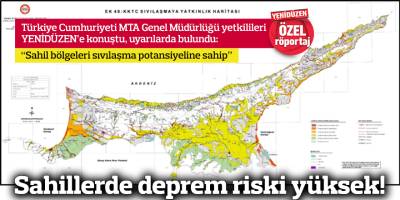 Sahillerde deprem riski yüksek!
