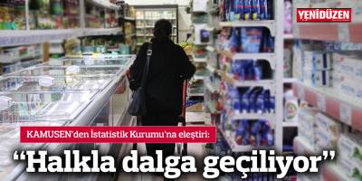 “Halkla dalga geçiliyor”