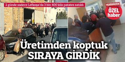 Üretimden koptuk SIRAYA GİRDİK