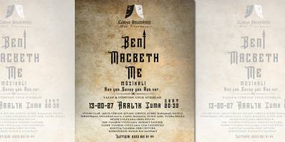 "Beni Macbeth Me" Girne’de seyirciyle buluşuyor