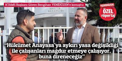 “Hükümet Anayasa'ya aykırı yasa değişikliği ile çalışanları mağdur etmeye çalışıyor, buna direneceğiz”