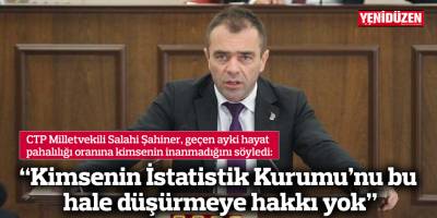 “Kimsenin İstatistik Kurumu’nu bu hale düşürmeye hakkı yok"