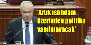 UBP kurultay istihdamları mecliste tartışıldı