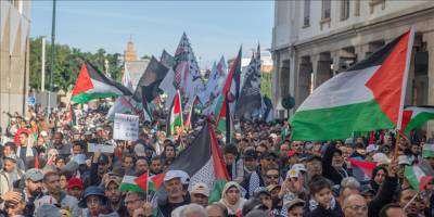 İsrail'in Gazze'deki soykırımı protesto edildi