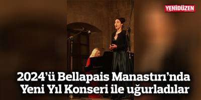 2024’ü Bellapais Manastırı’nda Yeni Yıl Konseri ile uğurladılar