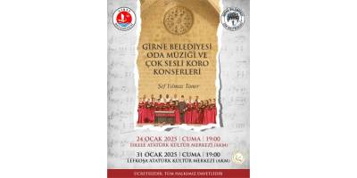 Girne Belediyesi Oda Müziği ve Çok Sesli Koro Konserleri başlıyor