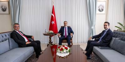 Erhürman ve Fidan bir araya geldi