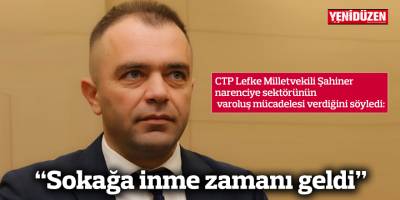 “Sokağa inme zamanı geldi”