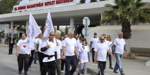 Sağlıklı kalpler için yürüdüler