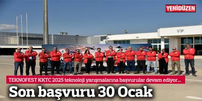 TEKNOFEST KKTC 2025 teknoloji yarışmalarına başvurular devam ediyor…