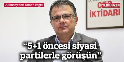 “5+1 öncesi siyasi partilerle görüşün”