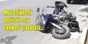 Polis memuru bacağından yaralandı…