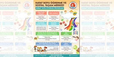 Çocuklar için yarıyıl tatili etkinlik programları başlıyor