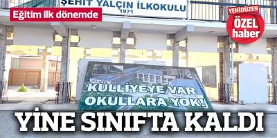 Eğitim ilk dönemde  YİNE  SINIFTA KALDI