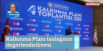 Kalkınma Planı taslağının değerlendirilmesi