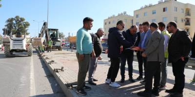 Demirhan’a yapılacak kavşakla ilgili alt yapı çalışmaları başladı