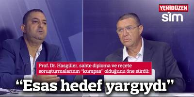 “Esas hedef yargıydı"