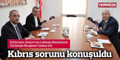 Erhürman, Christoph Burgener’i kabul etti