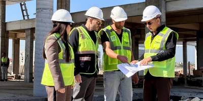 Muharrem Döveç Ortaokulu’nun yapımı devam ediyor