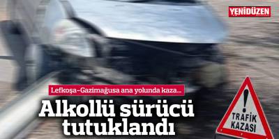 Lefkoşa-Gazimağusa ana yolunda kaza…