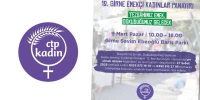 12. Emekçi Kadınlar Panayırı 9 Mart’ta…
