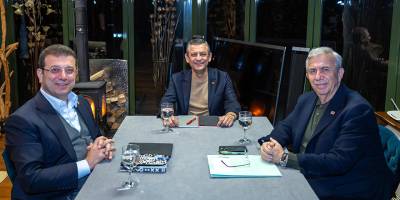 Özel, İmamoğlu ve Yavaş ile Ankara'da görüştü