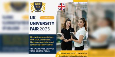 Necat British College İngiltere Üniversite Fuarı ile KKTC’deki tüm öğrencileri yurtdışı eğitim fırsatlarıyla buluşturuyor