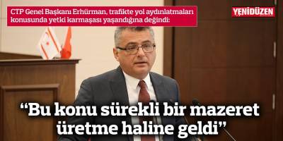 “Bu konu sürekli bir mazeret üretme haline geldi”