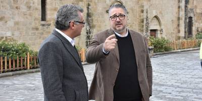 Erhürman ve Şenkul Girne’de bir araya geldi