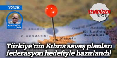Türkiye’nin Kıbrıs savaş planları federasyon hedefiyle hazırlandı!