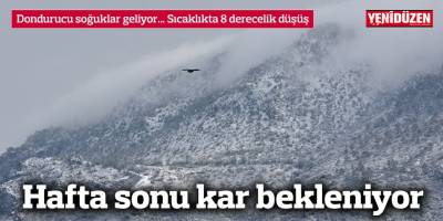 Dondurucu soğuklar geliyor…