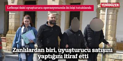 Zanlılardan biri, uyuşturucu satışını yaptığını itiraf etti