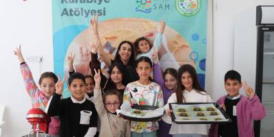 Çocuklar hem eğlendi, hem öğrendi