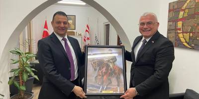 ARUCAD Rektörü Prof. Dr. Vehbi ve Sivil Savunma Teşkilat Başkanı Karaca görüştü