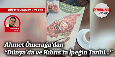 Ahmet Ömerağa’dan “Dünya’da ve Kıbrıs’ta İpeğin Tarihi...”