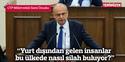 “Yurt dışından gelen insanlar  bu ülkede nasıl silah buluyor?”