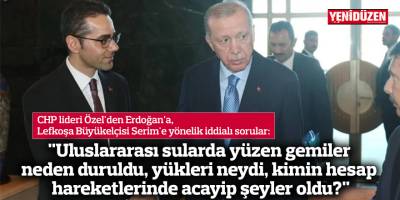 "Uluslararası sularda yüzen gemiler neden duruldu, yükleri neydi, kimin hesap hareketlerinde acayip şeyler oldu?"
