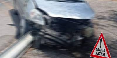 Lefkoşa-Güzelyurt ana yolunda kaza