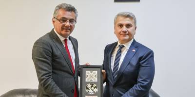 Erhürman ile Canbey görüştü