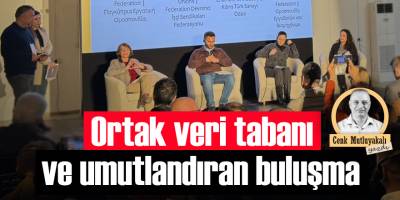 Ortak veri tabanı ve umutlandıran buluşma