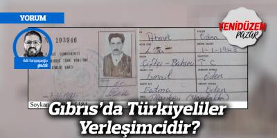 Gıbrıs’da Türkiyeliler Yerleşimcidir?