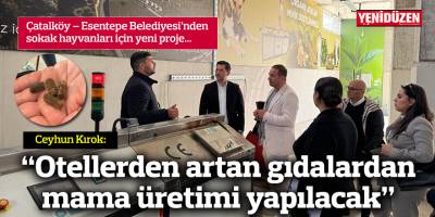 Kırok: “Otellerden artan gıdalardan mama üretimi yapılacak”