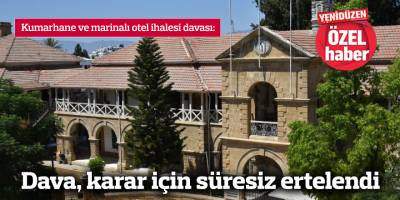 Dava, karar için süresiz ertelendi