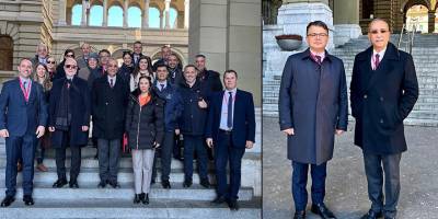 Akansoy ile Toros, İsviçre Federal Modeli ile ilgili düzenlenen çalışma programına katıldı