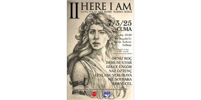 “Here I am- Buradayım” adlı resim sergisi Cuma günü açılacak