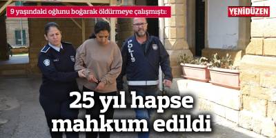 9 yaşındaki oğlunu boğarak öldürmeye çalışmıştı