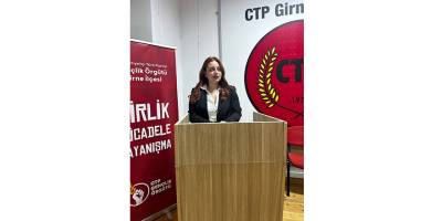 CTP Gençlik Örgütü Girne İlçe Başkanlığına yeniden Dünay Laçin Soyal seçildi