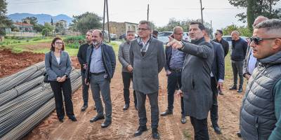 Erhürman, Çatalköy-Esentepe Belediyesi’nin projelerini yerinde inceledi