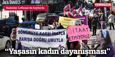 “Yaşasın Kadın Dayanışması”